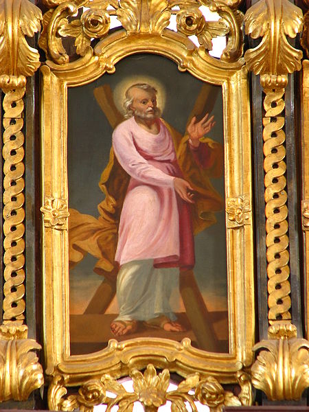 Apostolo Andrea dalla chiesa di Hajdudorog (Ungheria)