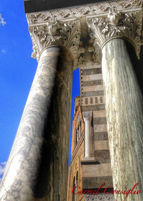 Amalfi colonne atro Cattedrale