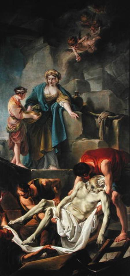 Olio su tela, Jean Baptiste Deshays de Colleville (1729-65)