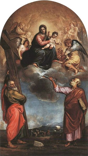 Tiziano Vecellio Pala di Serravalle(1542-47)